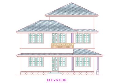 myHut home plans - myHut HomePlans, myHur Realtors, myHut.in, Home Plans Elevation kerala india Kannur