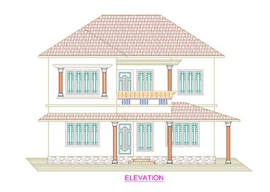 myHut home plans - myHut HomePlans, myHur Realtors, myHut.in, Home Plans Elevation kerala india Kannur