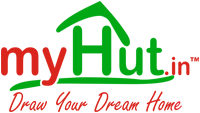 myHut.in Logo - myHut Realtors